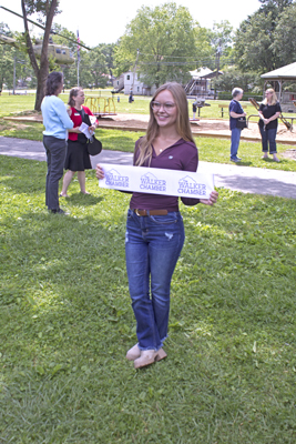 Picture from Story Walk ribbon cutting