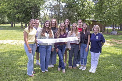 Picture from Story Walk ribbon cutting